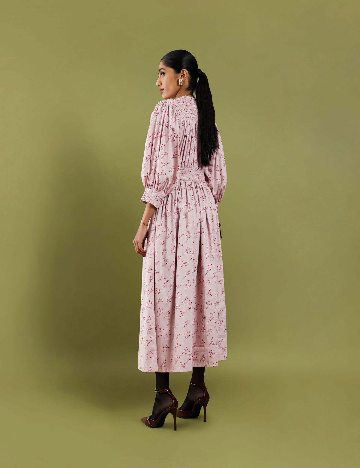 AMEER DRESS - ROSE - image 3