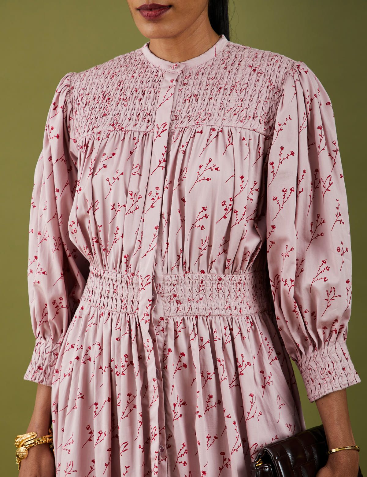 AMEER DRESS - ROSE - image 5