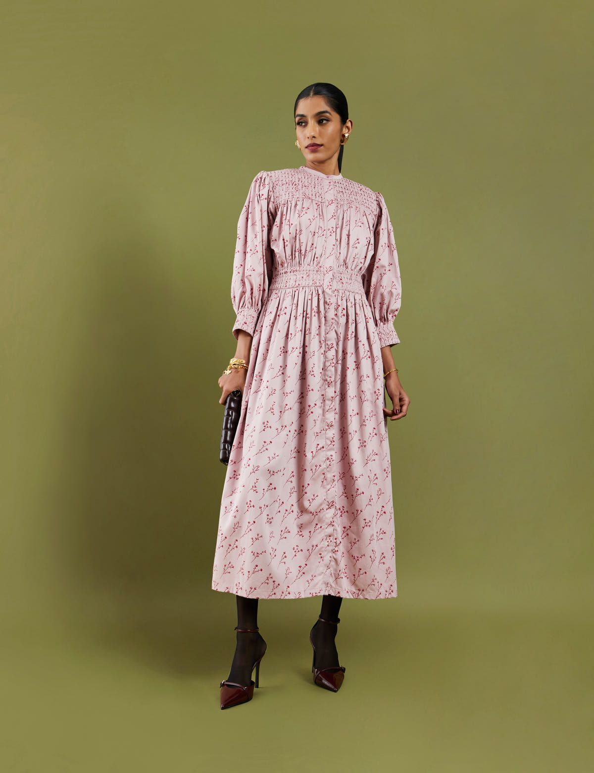 AMEER DRESS - ROSE - image 6