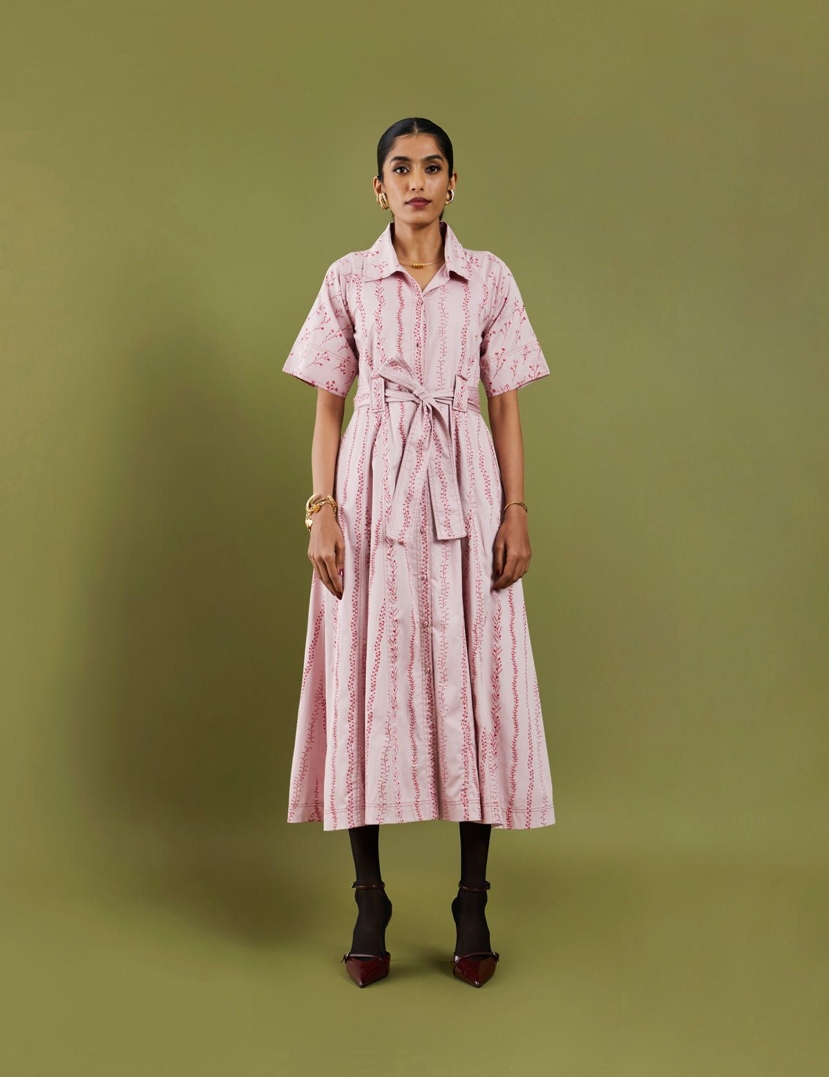 PALOMA DRESS - ROSE - image 1
