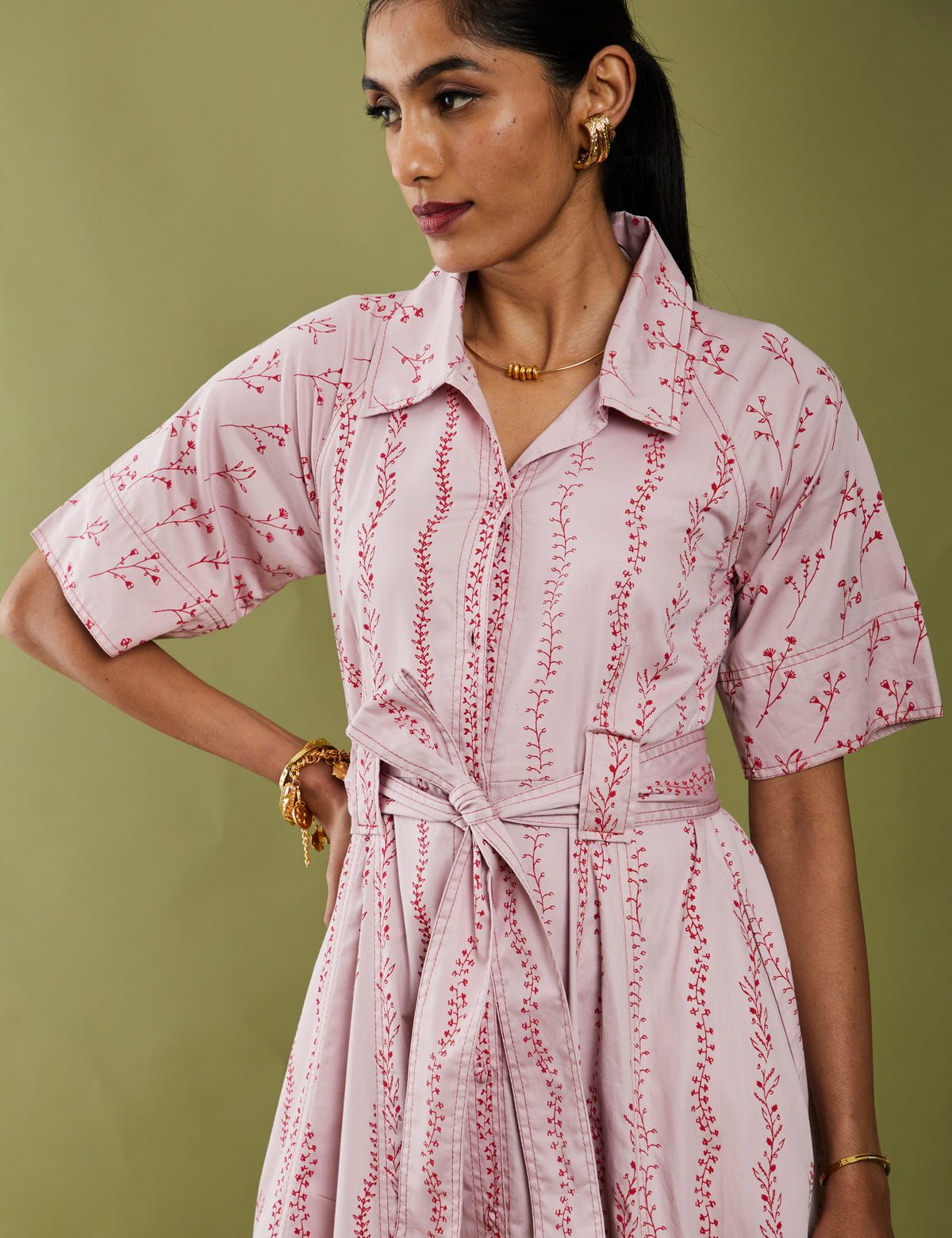 PALOMA DRESS - ROSE - image 4