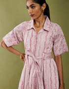 PALOMA DRESS - ROSE view 4