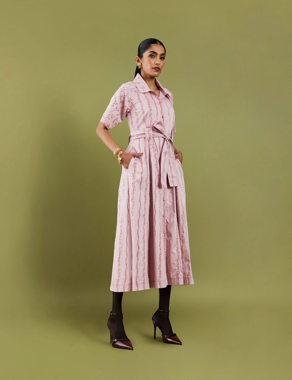 PALOMA DRESS - ROSE - image 5