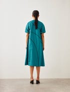 CHELSEA DRESS - TEAL view 4