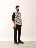 STENCIL BANDI LOOK - IVORY view 3