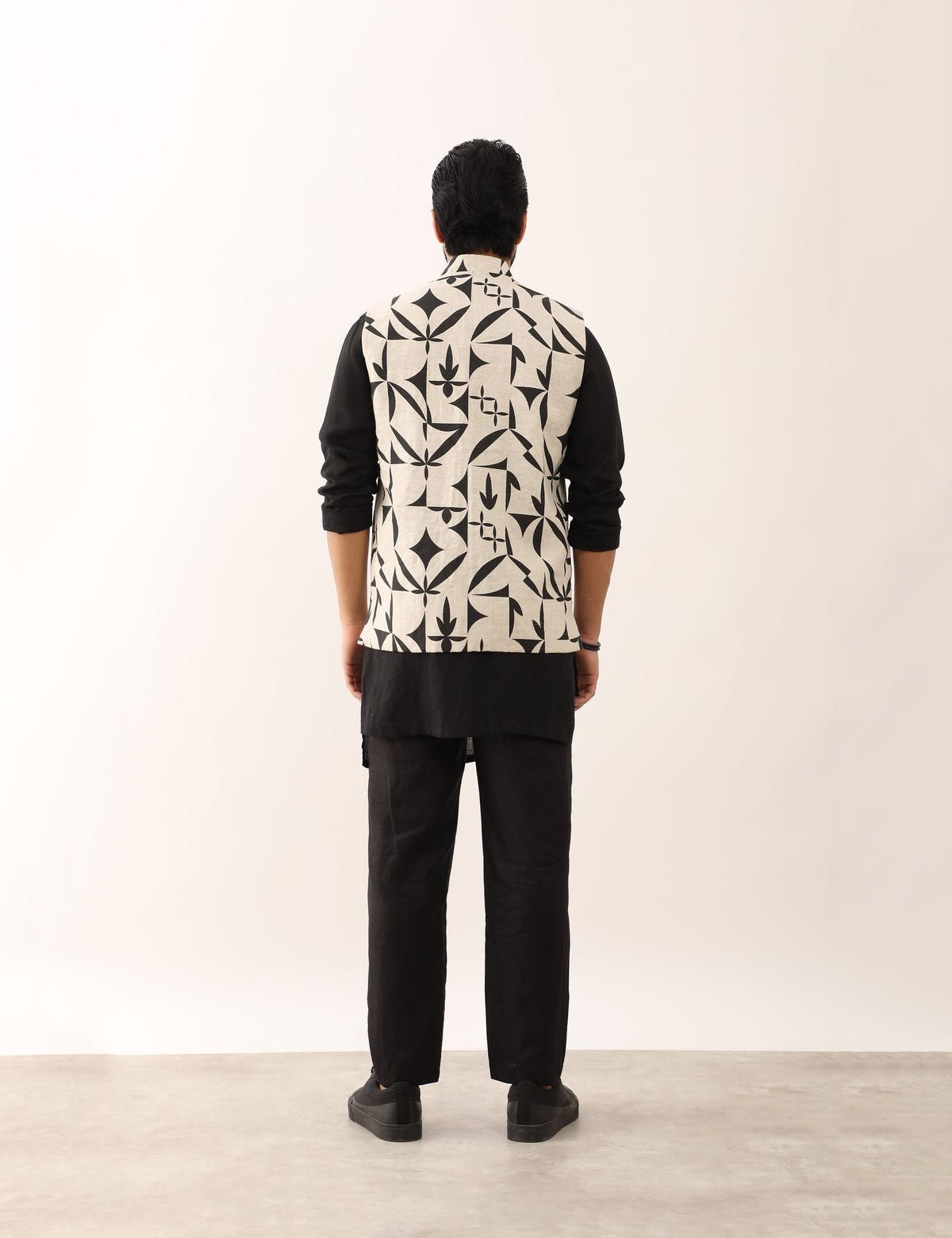 STENCIL BANDI LOOK - IVORY - image 4