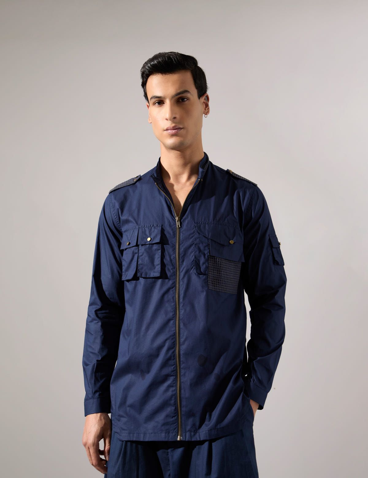 Simon Shirt - Navy - image 1