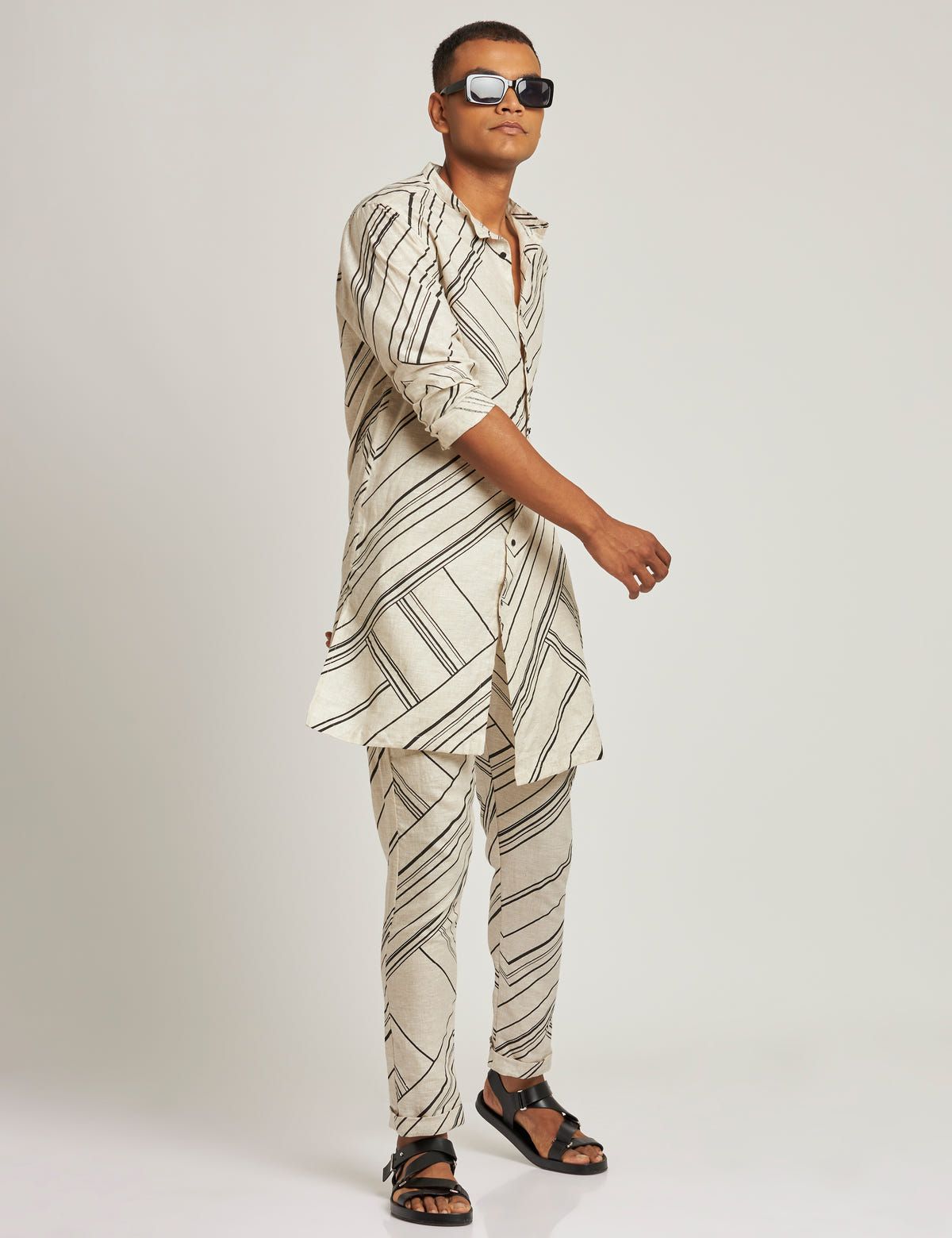 RIDGEWOOD KURTA TILT - IVORY - image 4