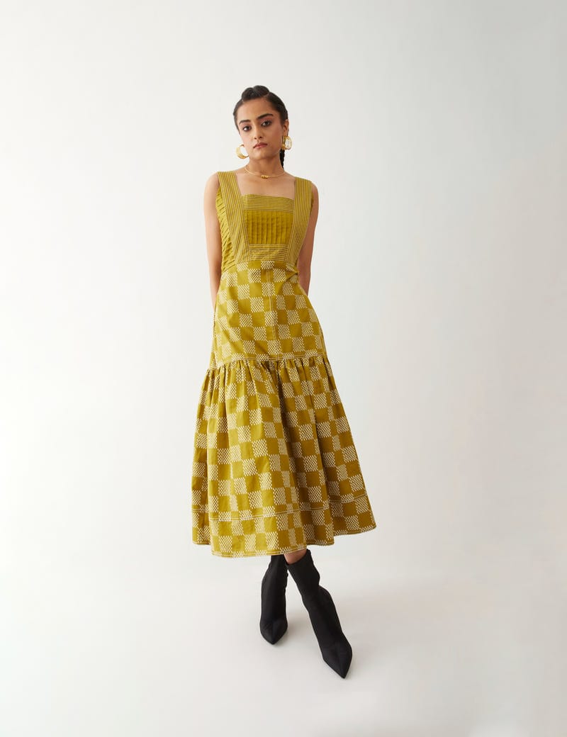 MAPLE DRESS - GOLD