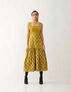 MAPLE DRESS - GOLD view 2