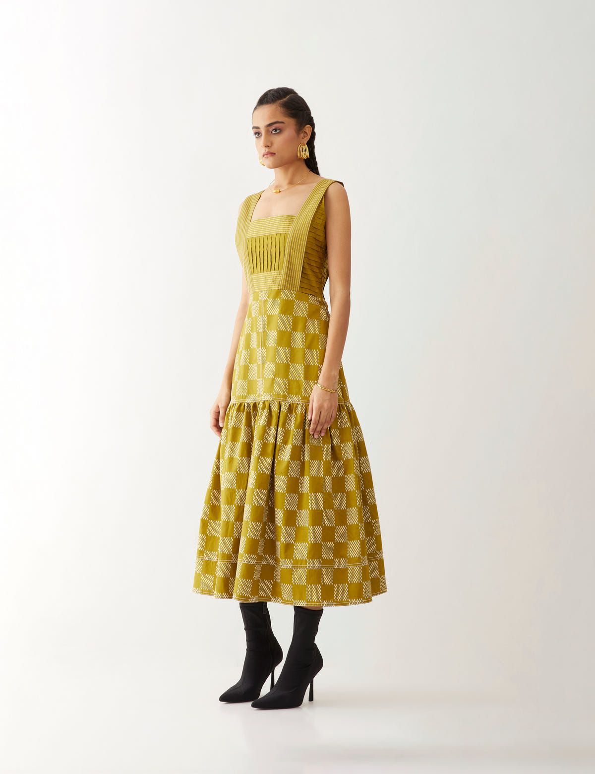 MAPLE DRESS - GOLD - image 3