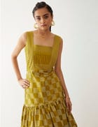 MAPLE DRESS - GOLD view 5