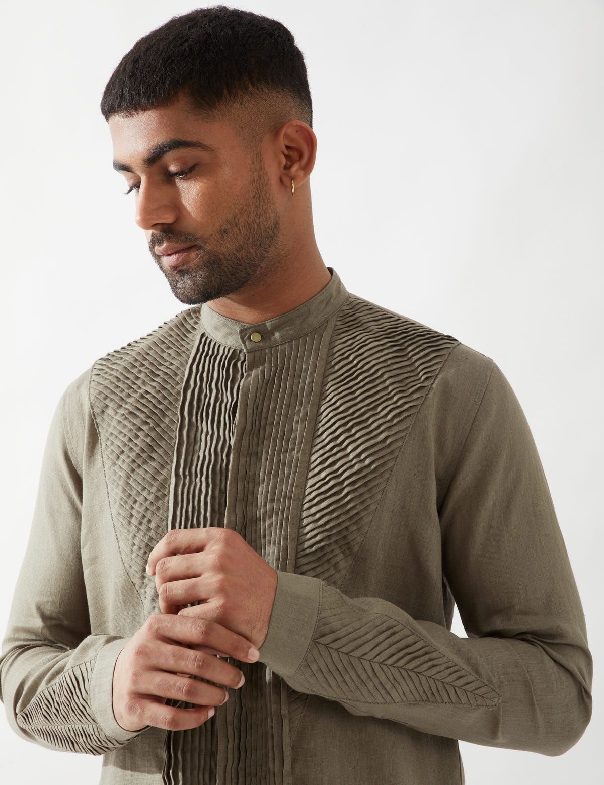 GILL KURTA SET - OLIVE - image 2