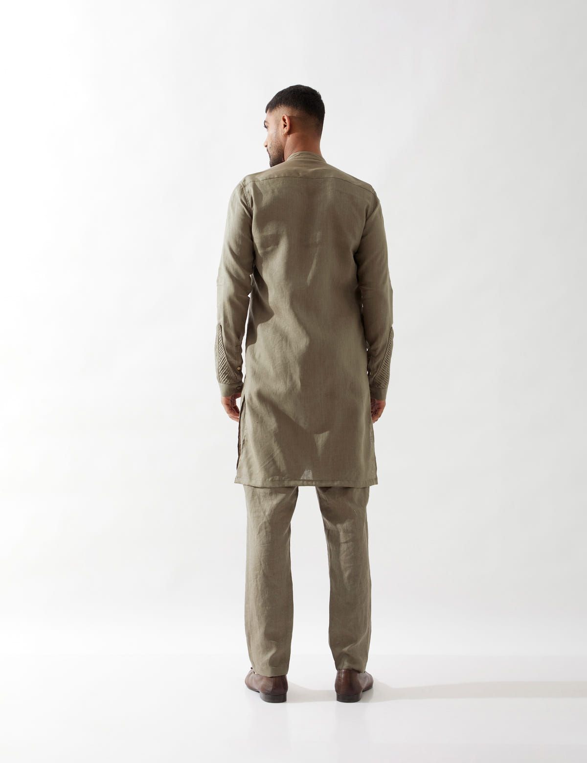 GILL KURTA SET - OLIVE - image 4
