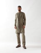 GILL KURTA SET - OLIVE view 5
