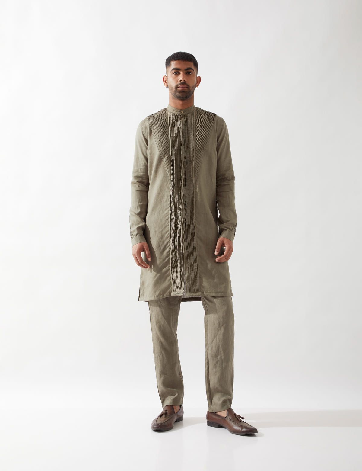 GILL KURTA SET - OLIVE - image 6