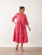LUNA DRESS - ROSE view 1