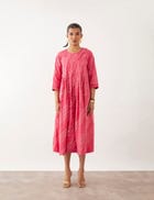 LUNA DRESS - ROSE view 2