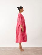 LUNA DRESS - ROSE view 3
