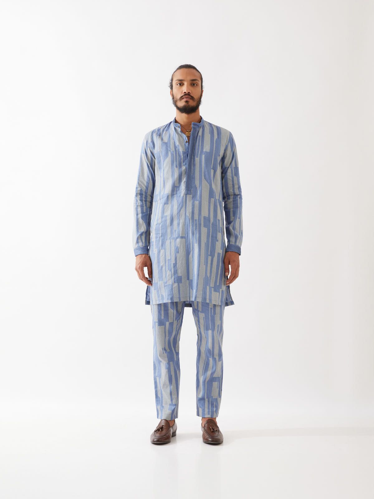 VINCENT SPACES KURTA - BLUE - image 2