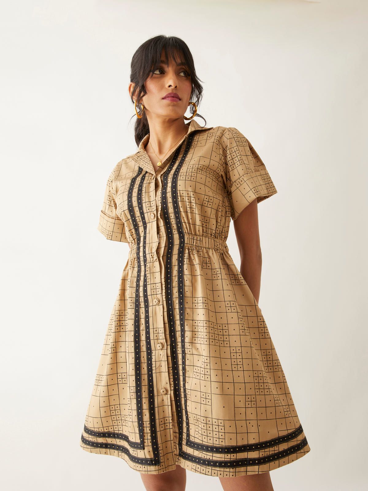 HOPE DRESS - SAND - image 4