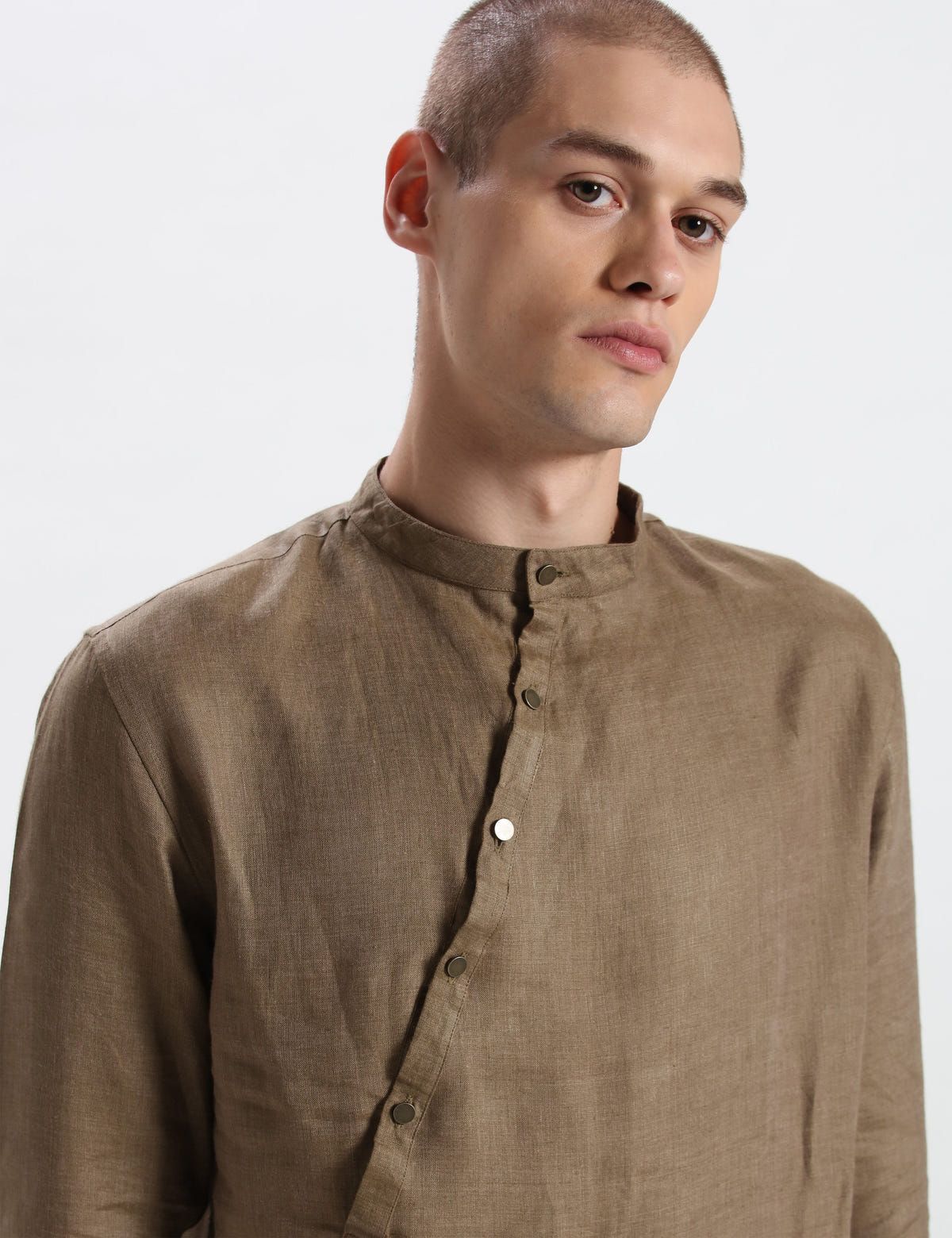 ZEUS KURTA SET - KHAKI - image 6