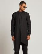 BIJA KURTA- BLACK view 1