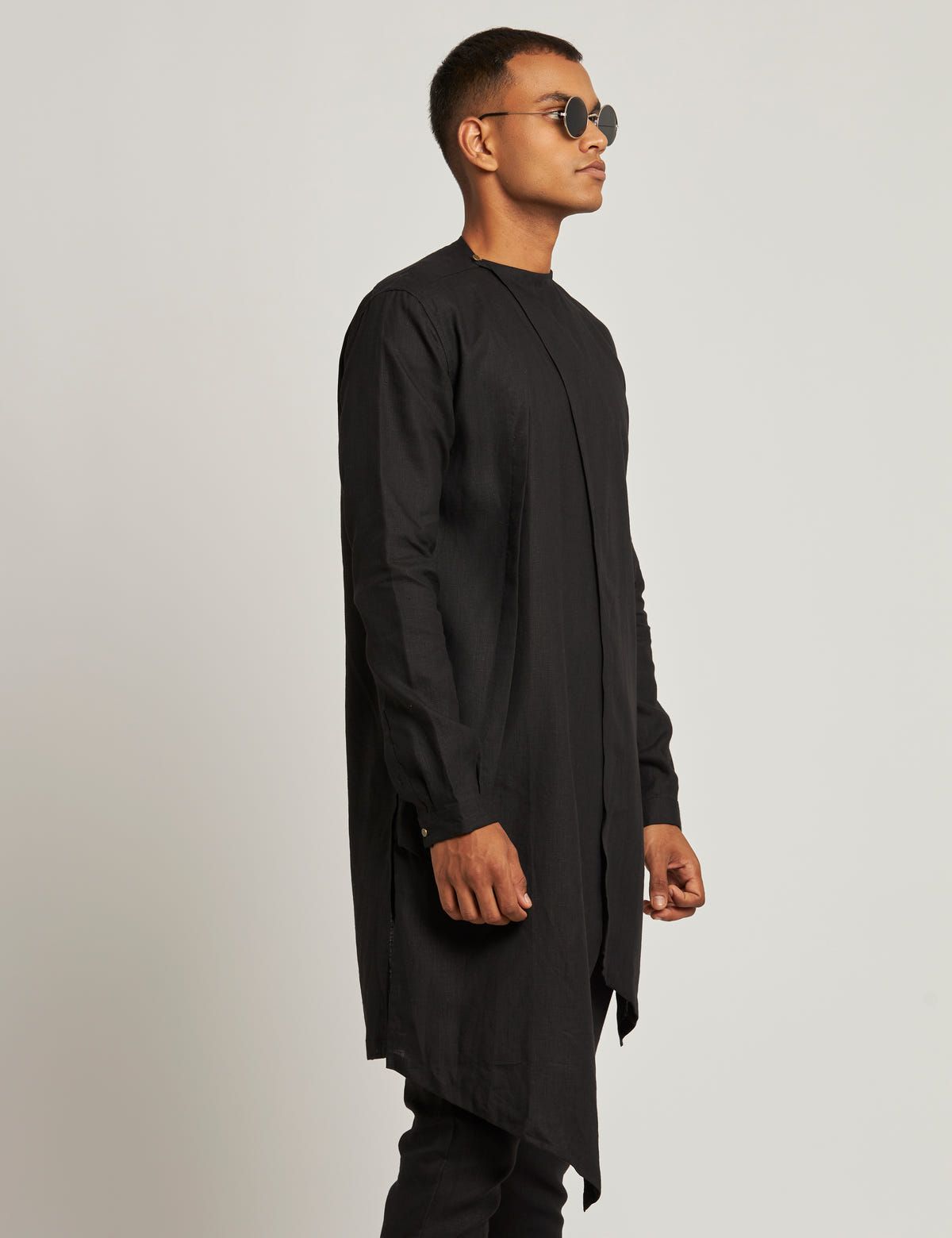 BIJA KURTA- BLACK - image 2
