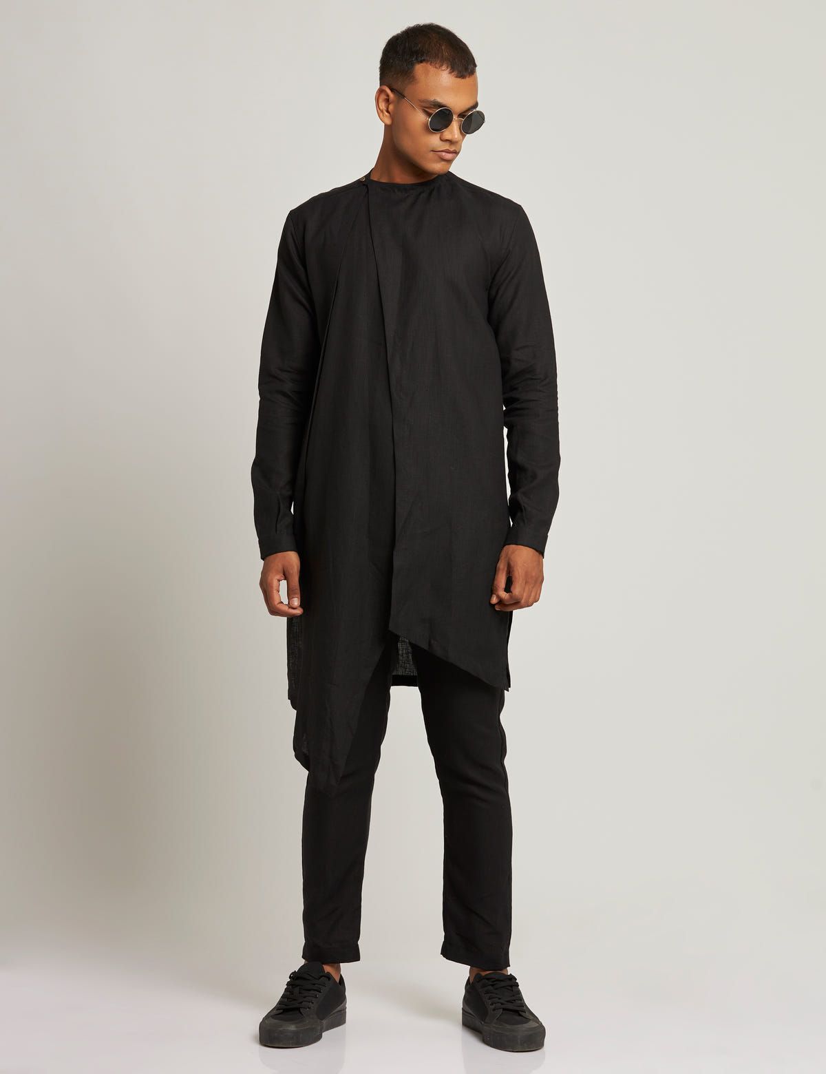 BIJA KURTA- BLACK - image 4
