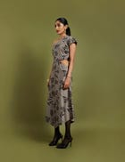 ARMA DRESS - ASH GREY view 2