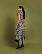 ARMA DRESS - ASH GREY view 3