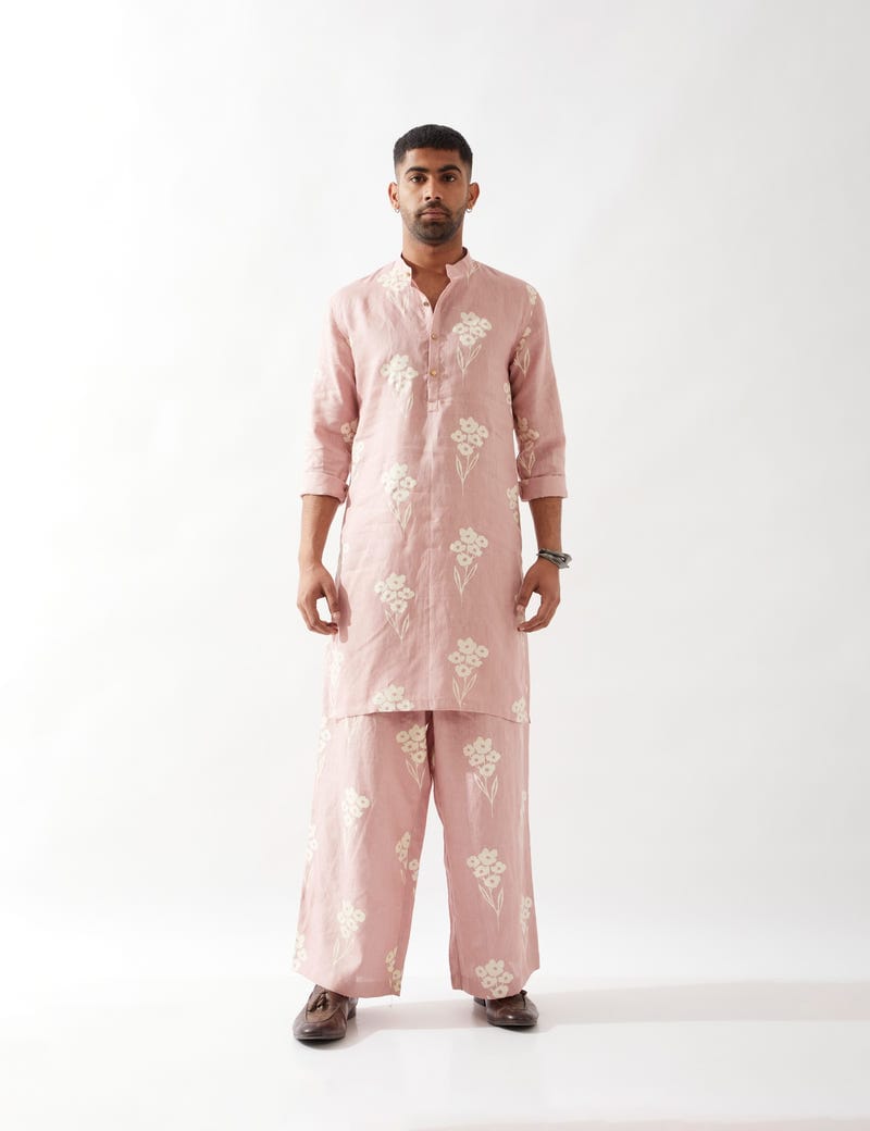 ZAYN FARM KURTA - PINK