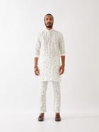 DIEGO ELEMENTS KURTA  - WHITE view 1