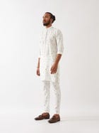 DIEGO ELEMENTS KURTA  - WHITE view 2