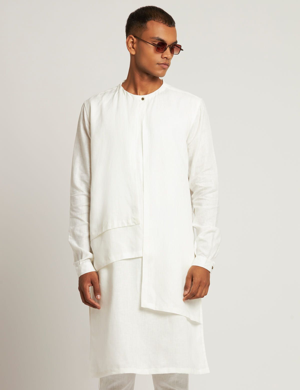 MANSA KURTA - WHITE - image 1