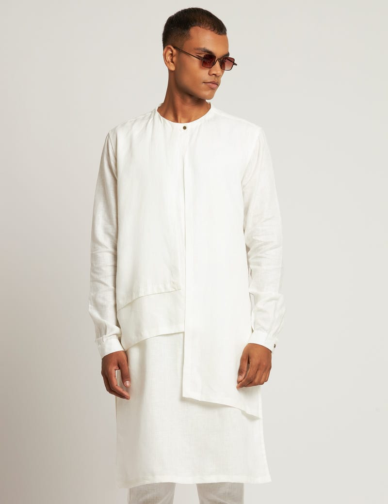 MANSA KURTA - WHITE