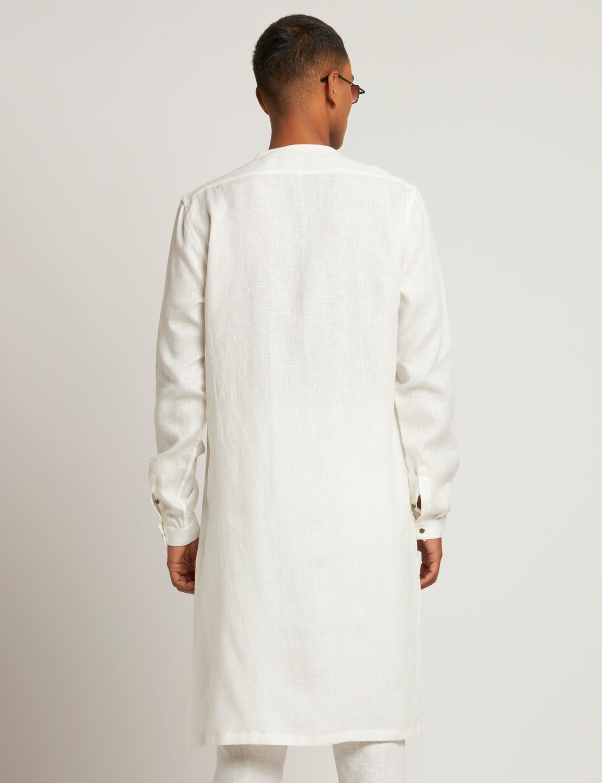 MANSA KURTA - WHITE - image 3