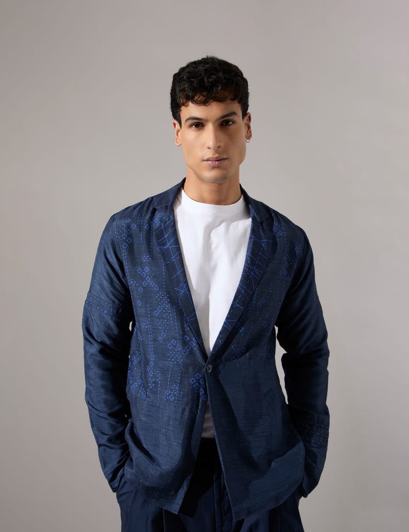 Sunny Blazer Look - Navy