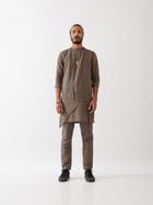 THEO KURTA SET - GREY view 1