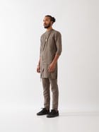 THEO KURTA SET - GREY view 2