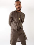 THEO KURTA SET - GREY view 7