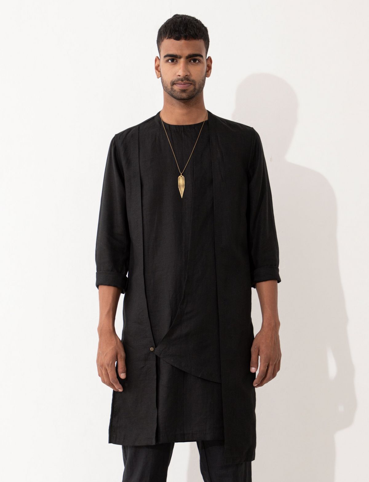 NIERO KURTA - BLACK - image 2
