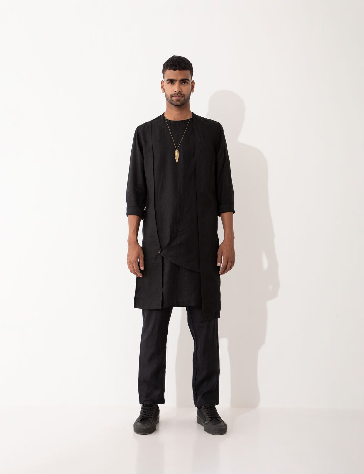 NIERO KURTA - BLACK - image 3
