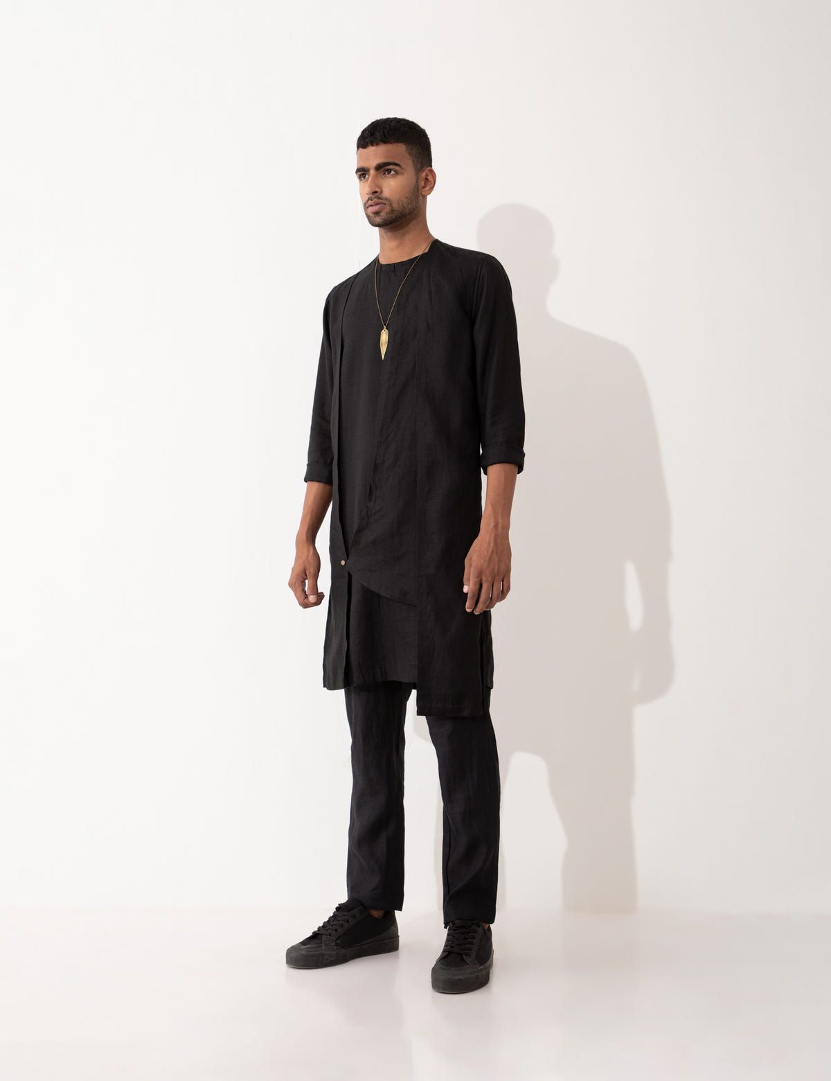 NIERO KURTA - BLACK - image 5