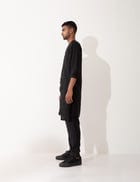 NIERO KURTA - BLACK view 6