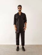 CAI SHIRT SET - BLACK view 2