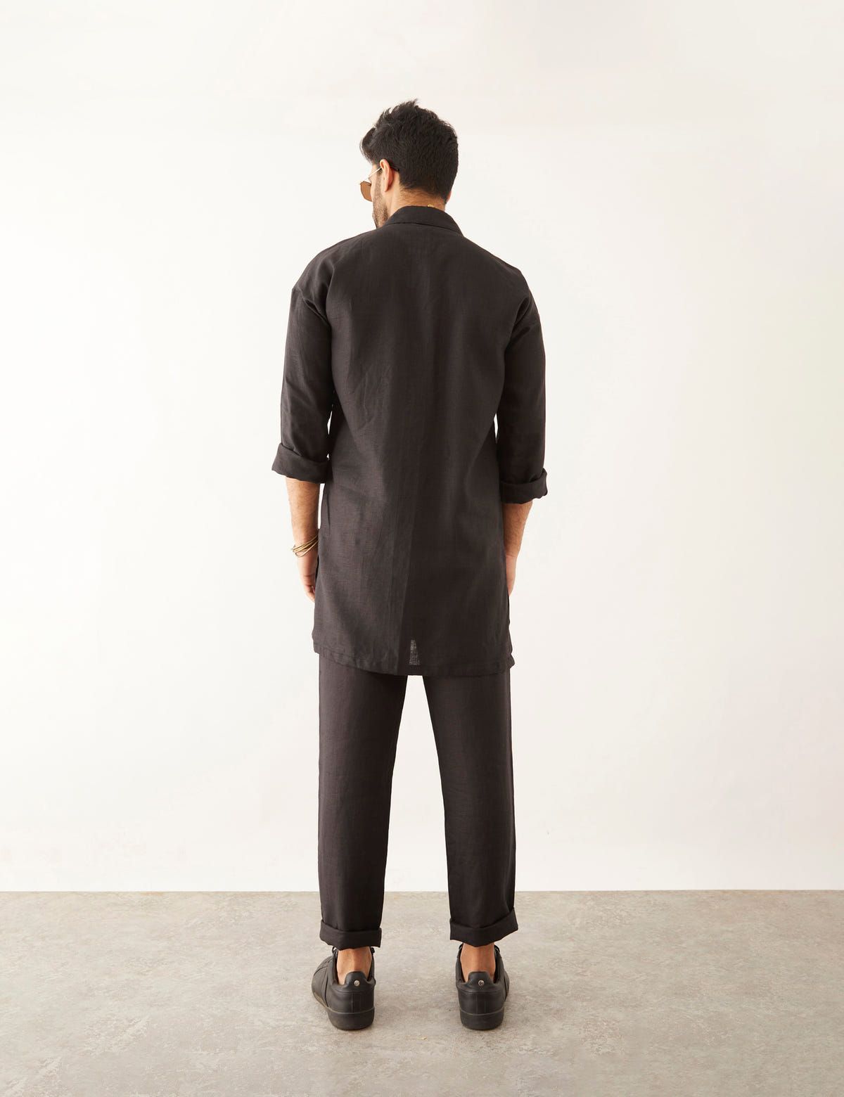 CAI SHIRT SET - BLACK - image 4