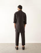 CAI SHIRT SET - BLACK view 4