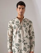 Abel Paradise Kurta Set - Ivory view 1
