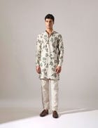Abel Paradise Kurta Set - Ivory view 2